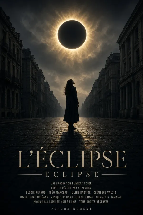 Affiche fictive : L’Éclipse