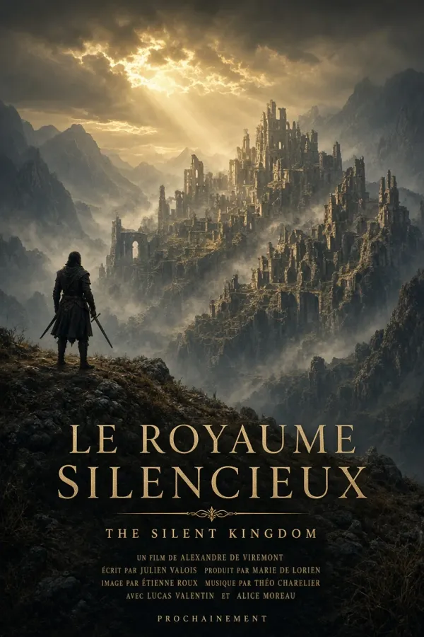 Affiche fictive : Le Royaume Silencieux
